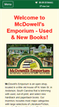 Mobile Screenshot of mcdowellsemporium.com